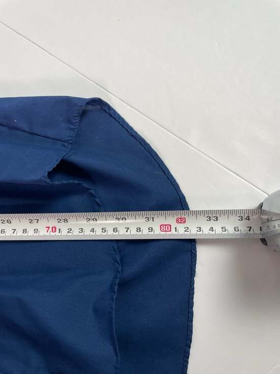 Vintage Fenton Permanent Press Blue Western Pearl Snap Shirt Mens Sz Large - Picture 6 of 12